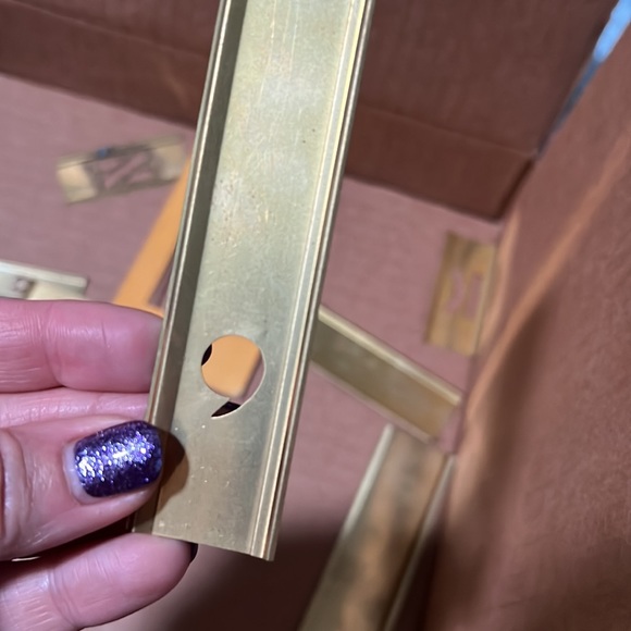Uline Art Brass Letter Stencils Craft Crafting Art Poshmark